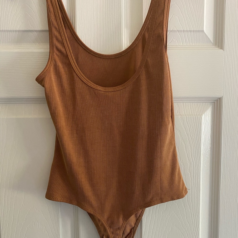 Body suit rust colored